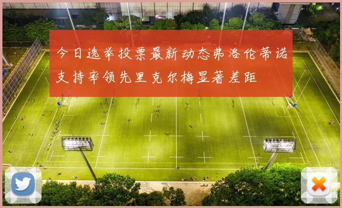 今日选举投票最新动态弗洛伦蒂诺支持率领先里克尔梅显著差距